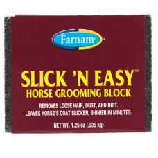 Farnam Slick 'N Easy Horse Grooming Block