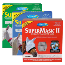 Farnam SuperMaskÂ® II Horse Fly Mask Classic Collection w/ears Arab